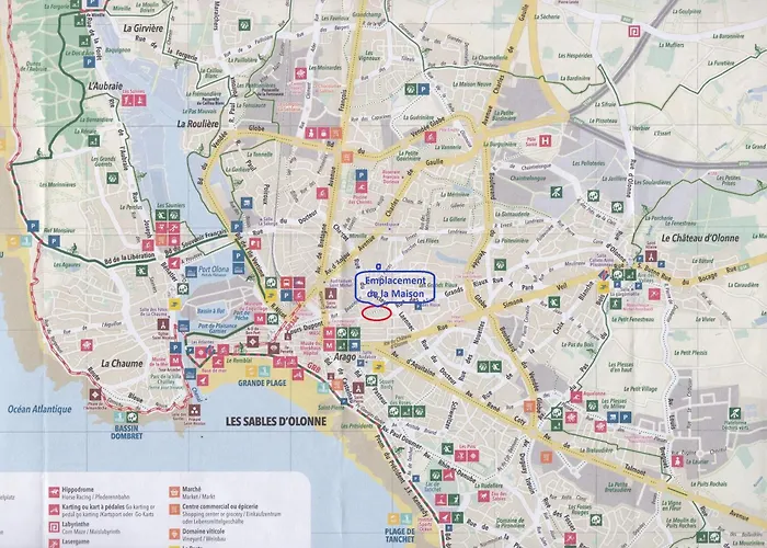 Vakantiehuis Agreable Maison Sablaise